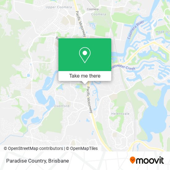 Paradise Country map