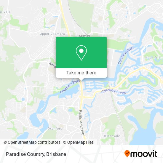 Paradise Country map