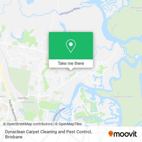 Dynaclean Carpet Cleaning and Pest Control map