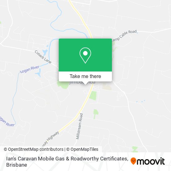 Ian's Caravan Mobile Gas & Roadworthy Certificates map