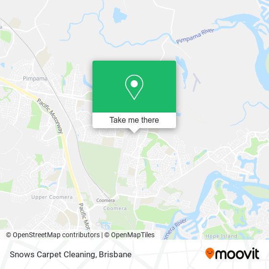 Snows Carpet Cleaning map