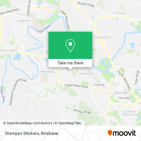 Stampys Stickers map