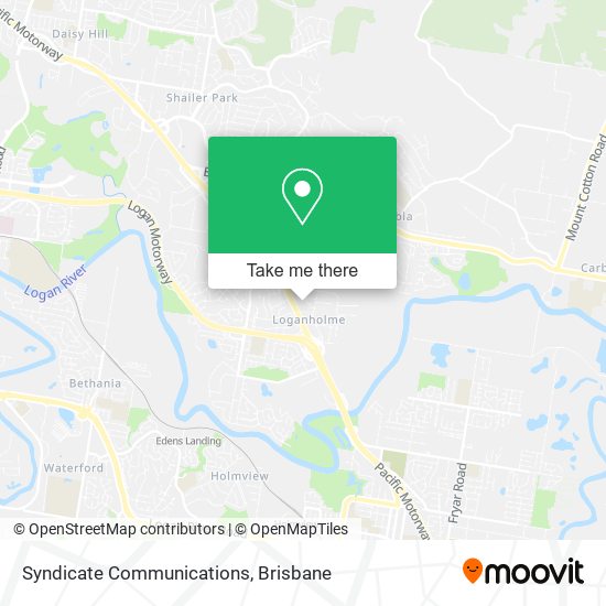 Syndicate Communications map