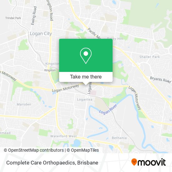 Complete Care Orthopaedics map