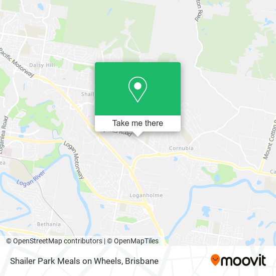 Shailer Park Meals on Wheels map