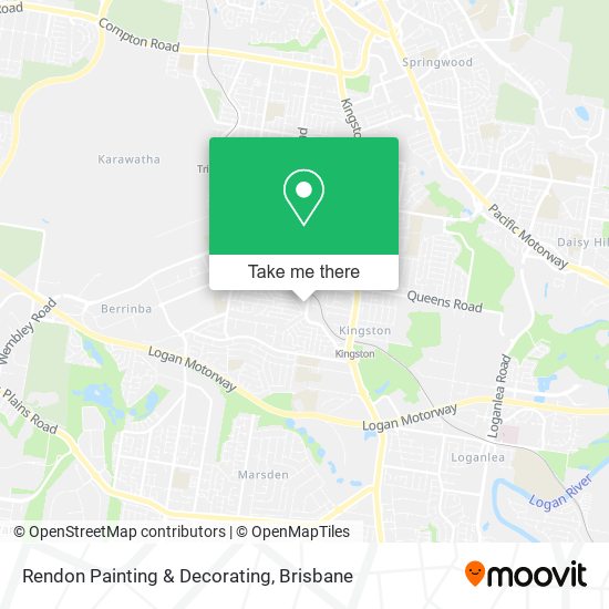 Rendon Painting & Decorating map