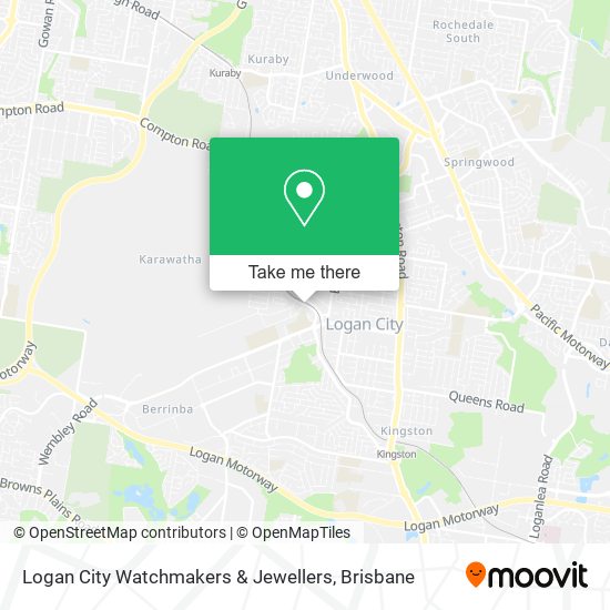 Logan City Watchmakers & Jewellers map