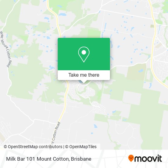 Milk Bar 101 Mount Cotton map