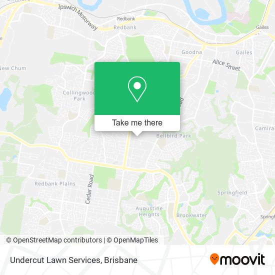 Undercut Lawn Services map
