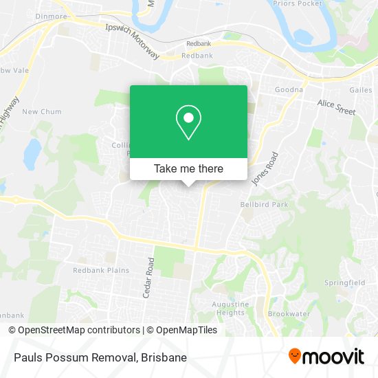 Pauls Possum Removal map