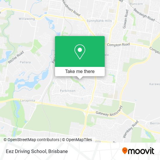 Eez Driving School map