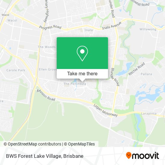 BWS Forest Lake Village map