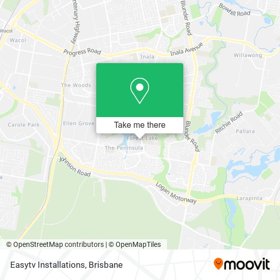 Easytv Installations map