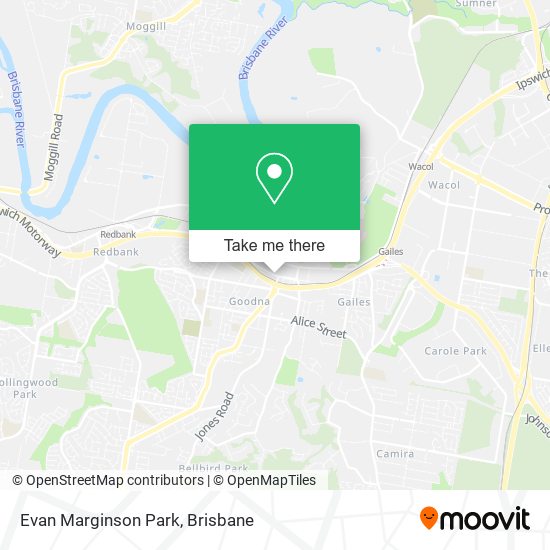 Evan Marginson Park map
