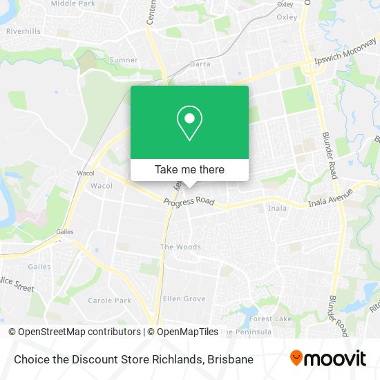 Choice the Discount Store Richlands map