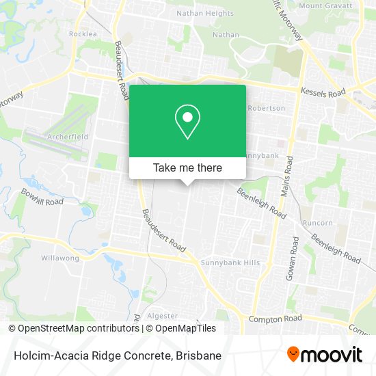 Holcim-Acacia Ridge Concrete map