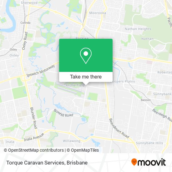 Torque Caravan Services map