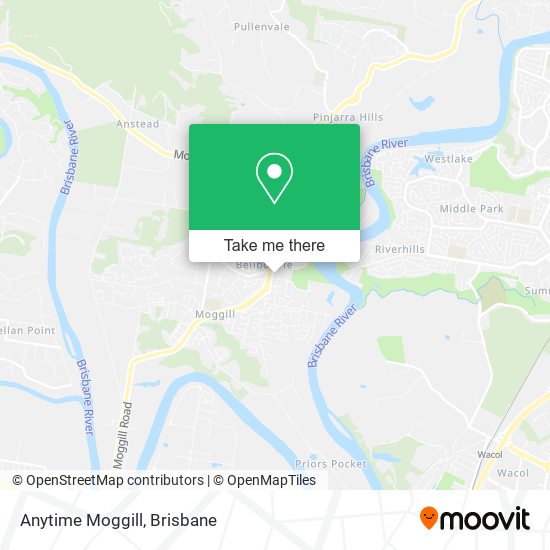 Anytime Moggill map