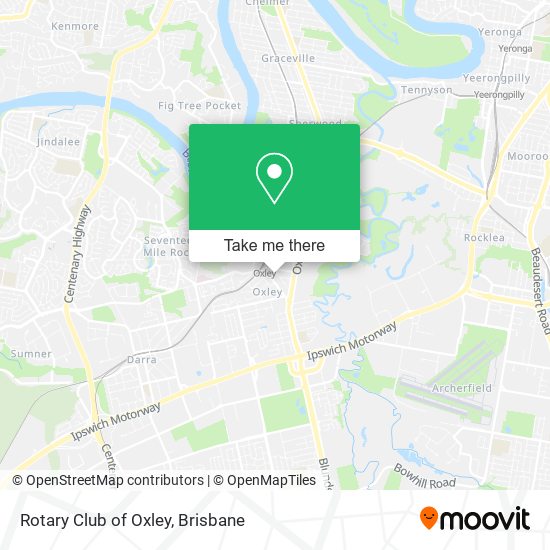 Rotary Club of Oxley map