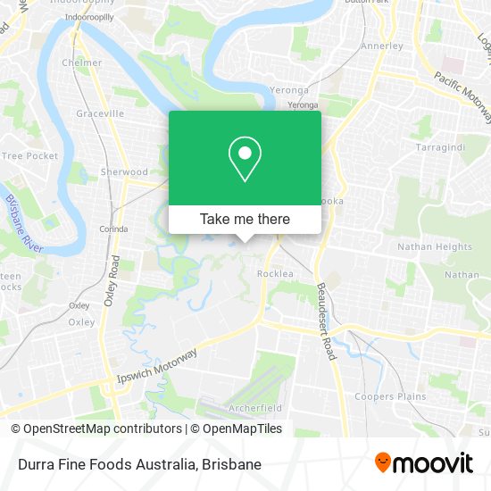 Durra Fine Foods Australia map