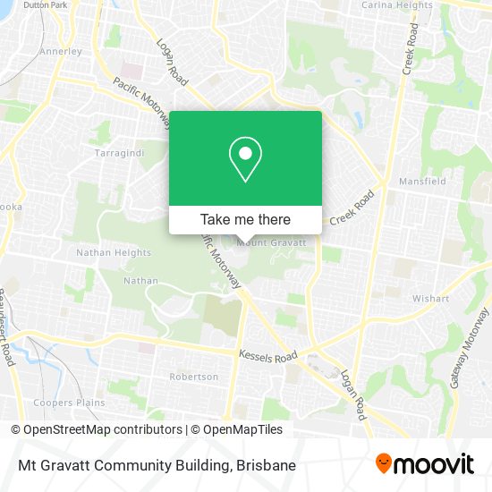 Mapa Mt Gravatt Community Building