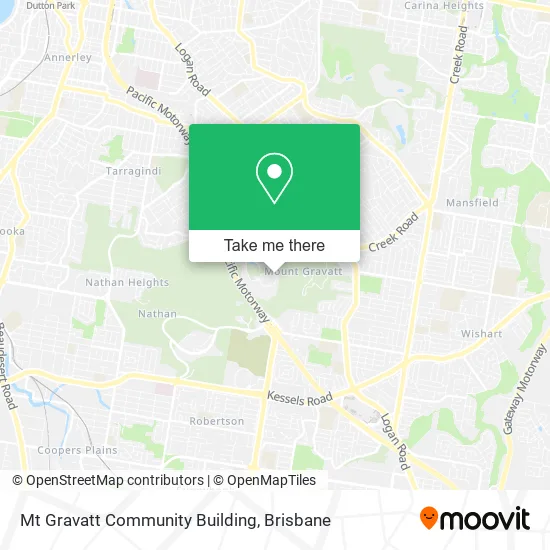 Mt Gravatt Community Building map