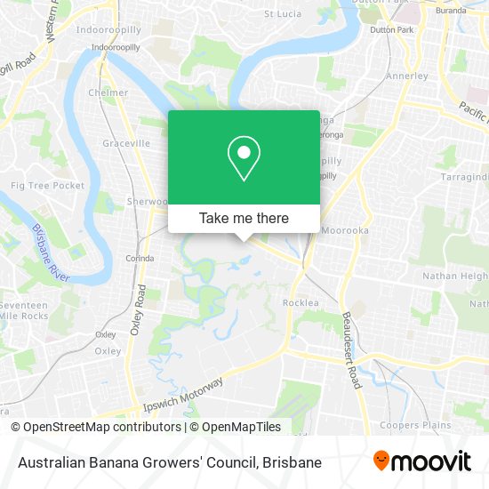 Australian Banana Growers' Council map