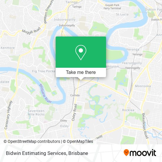 Bidwin Estimating Services map