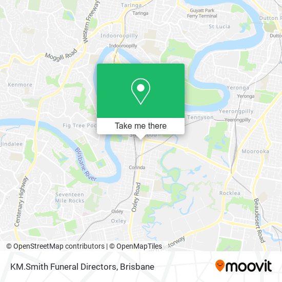 KM.Smith Funeral Directors map