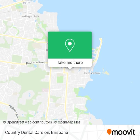 Mapa Country Dental Care on
