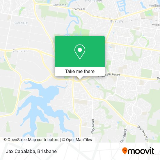 Mapa Jax Capalaba