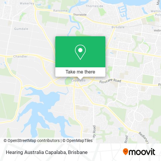 Hearing Australia Capalaba map