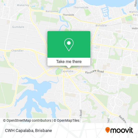 CWH Capalaba map