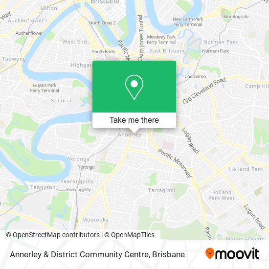 Mapa Annerley & District Community Centre