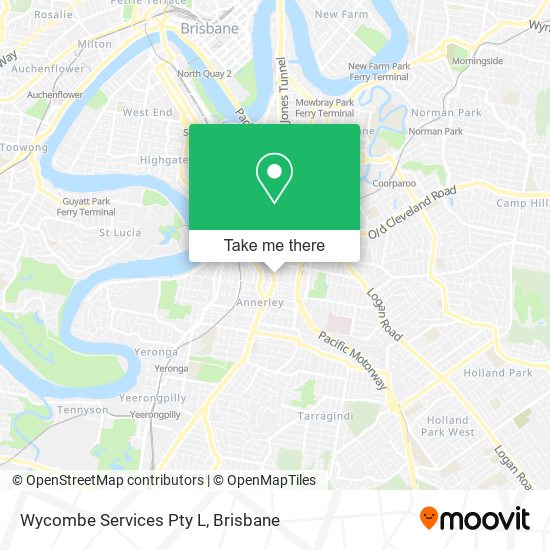 Wycombe Services Pty L map