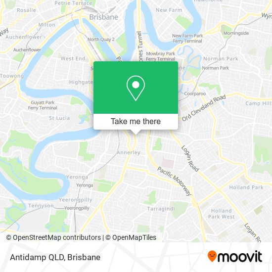 Mapa Antidamp QLD