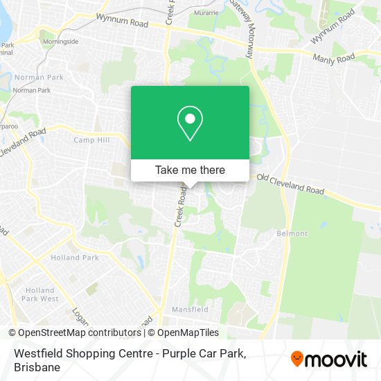 Westfield Shopping Centre - Purple Car Park map