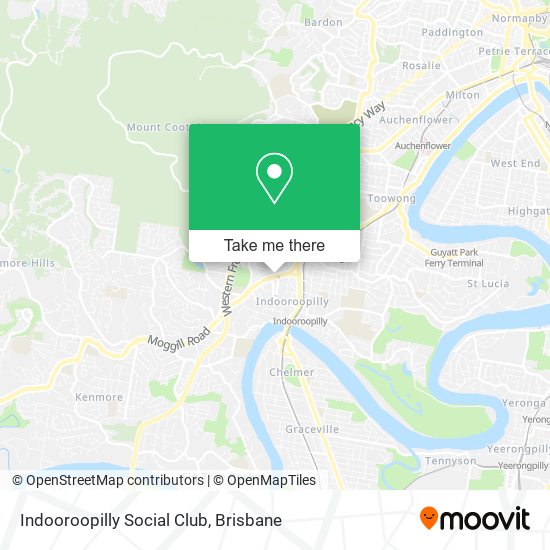 Indooroopilly Social Club map