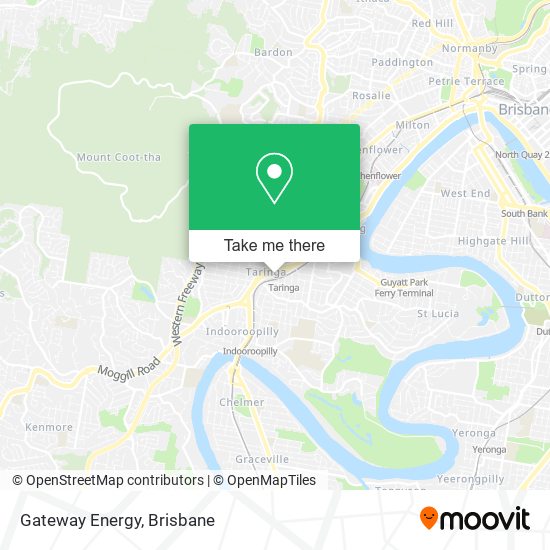 Mapa Gateway Energy