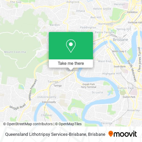 Queensland Lithotripsy Services-Brisbane map