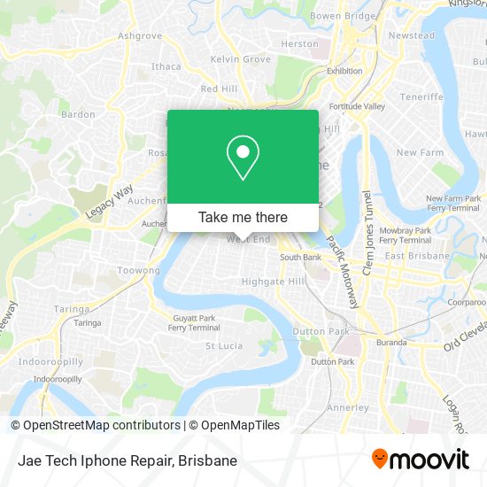 Jae Tech Iphone Repair map