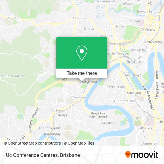 Uc Conference Centres map