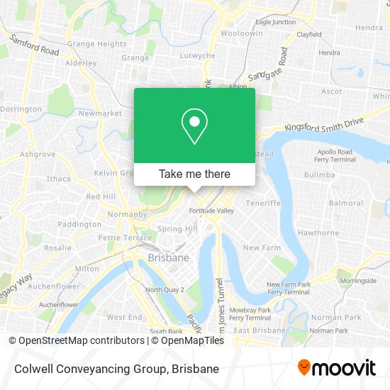 Colwell Conveyancing Group map