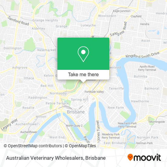 Australian Veterinary Wholesalers map