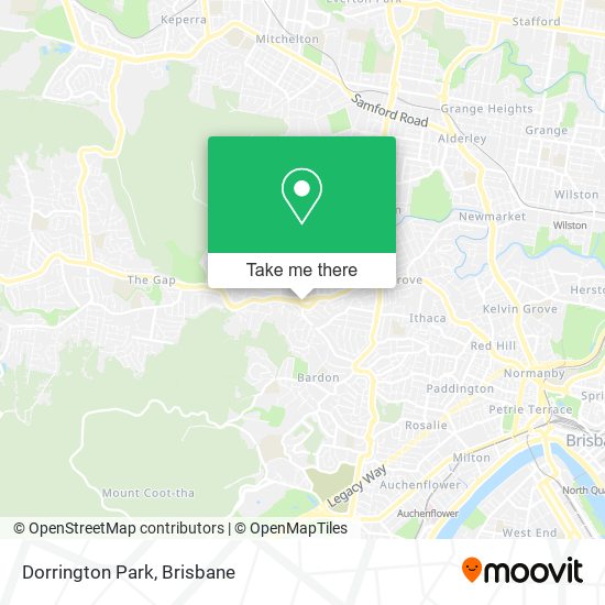 Dorrington Park map