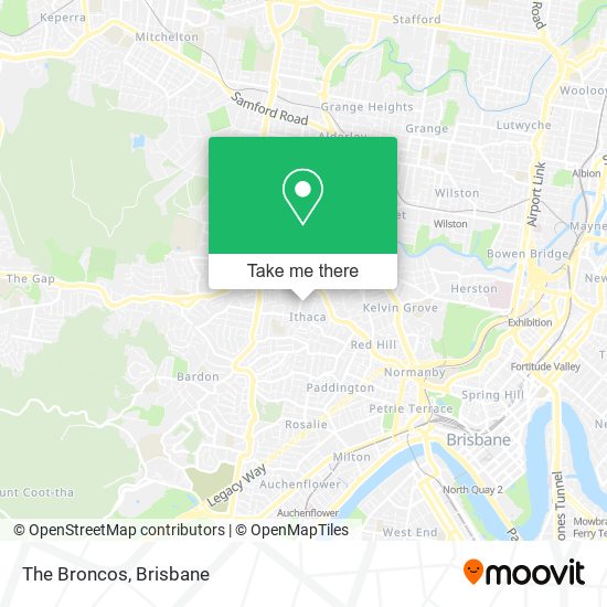 The Broncos map