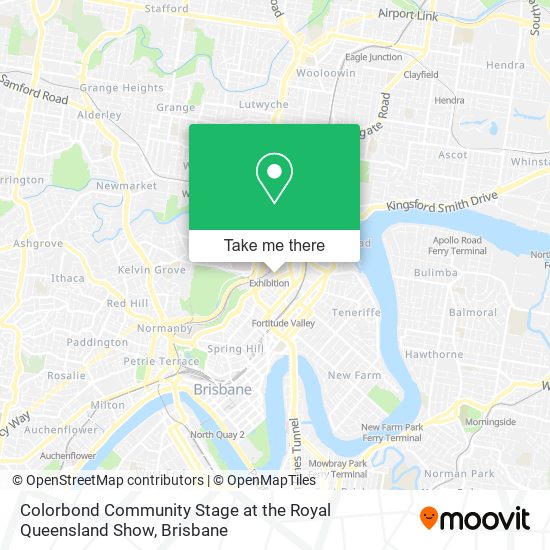 Colorbond Community Stage at the Royal Queensland Show map