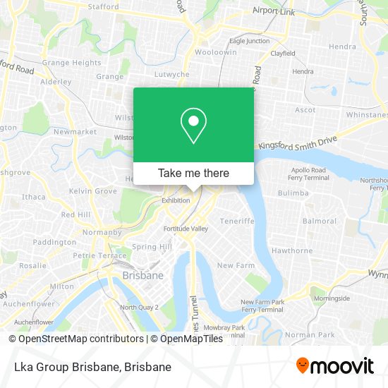 Lka Group Brisbane map