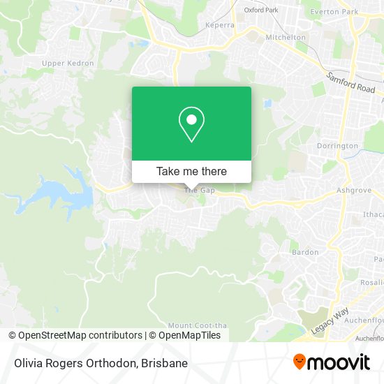 Mapa Olivia Rogers Orthodon