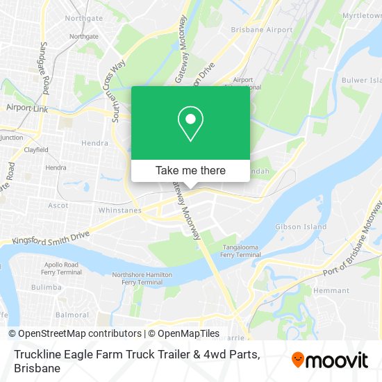 Mapa Truckline Eagle Farm Truck Trailer & 4wd Parts